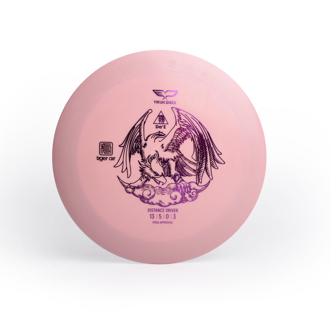 Yikun DIscs Driver Da'E Tiger Air plastic