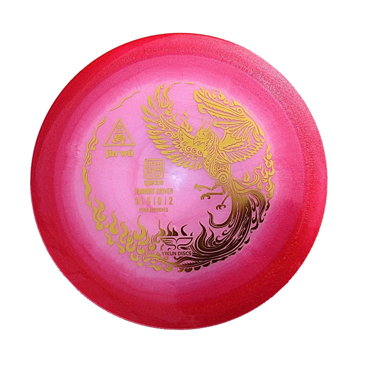 Yikun driver pink glaze Jin Wu