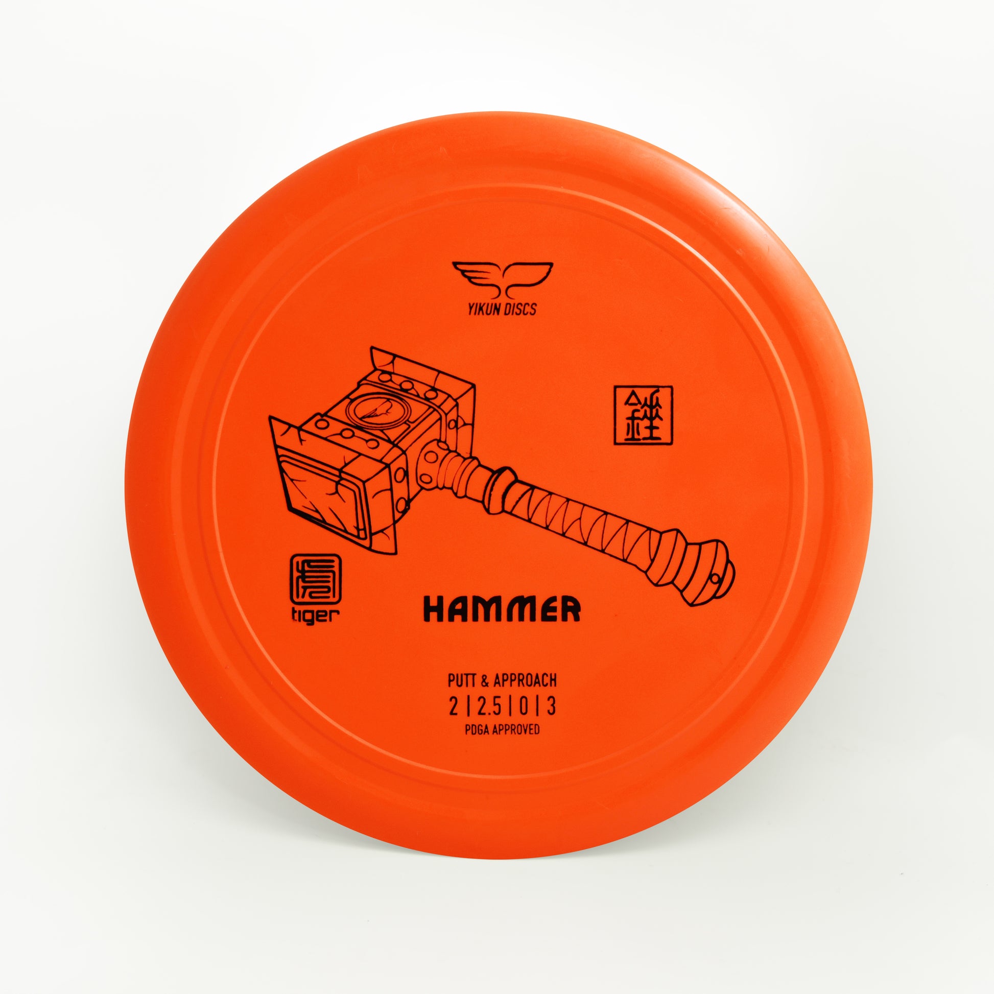 Yikun putter orange tiger Hammer