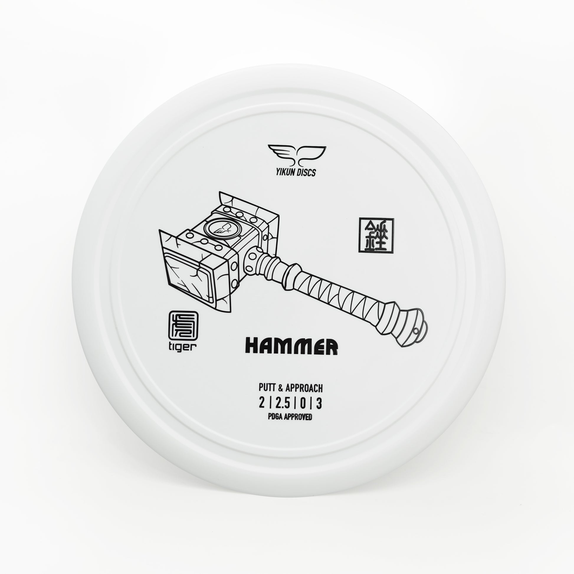 Yikun putter white tiger Hammer