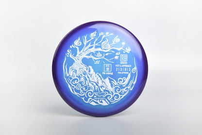 Yikun putter dark blue purple glaze Fu Sang