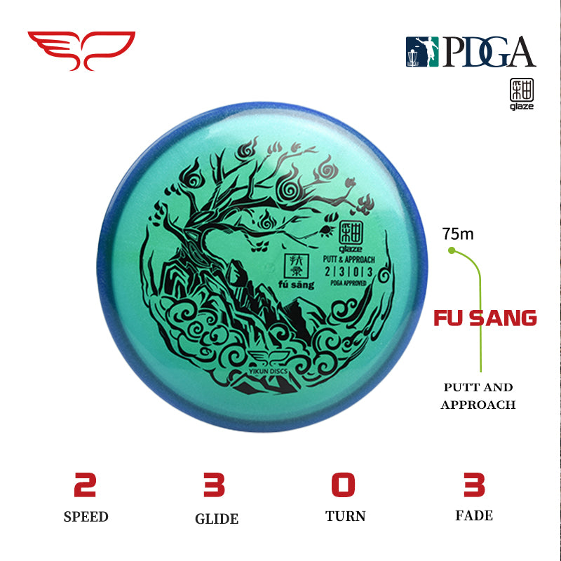 Yikun putter Fu Sang flight path and flight numbers