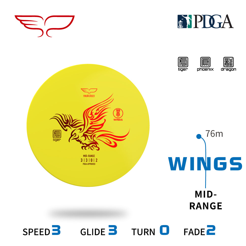 Yikun mid range Wings flight path and flight numbers