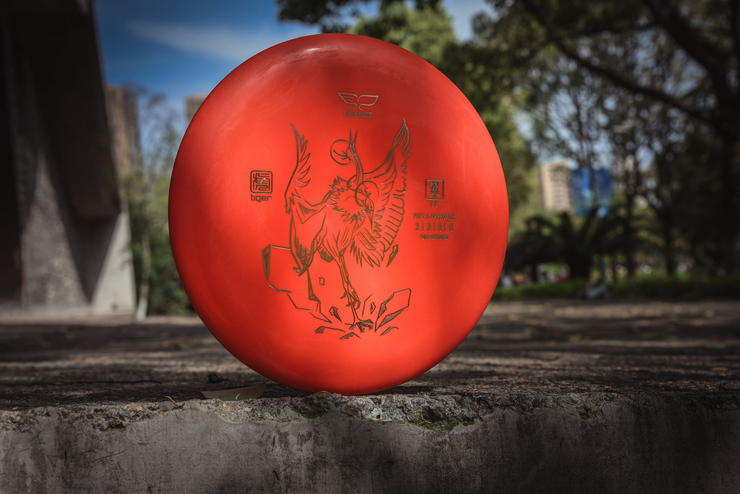 Yikun putter orange tiger Yi