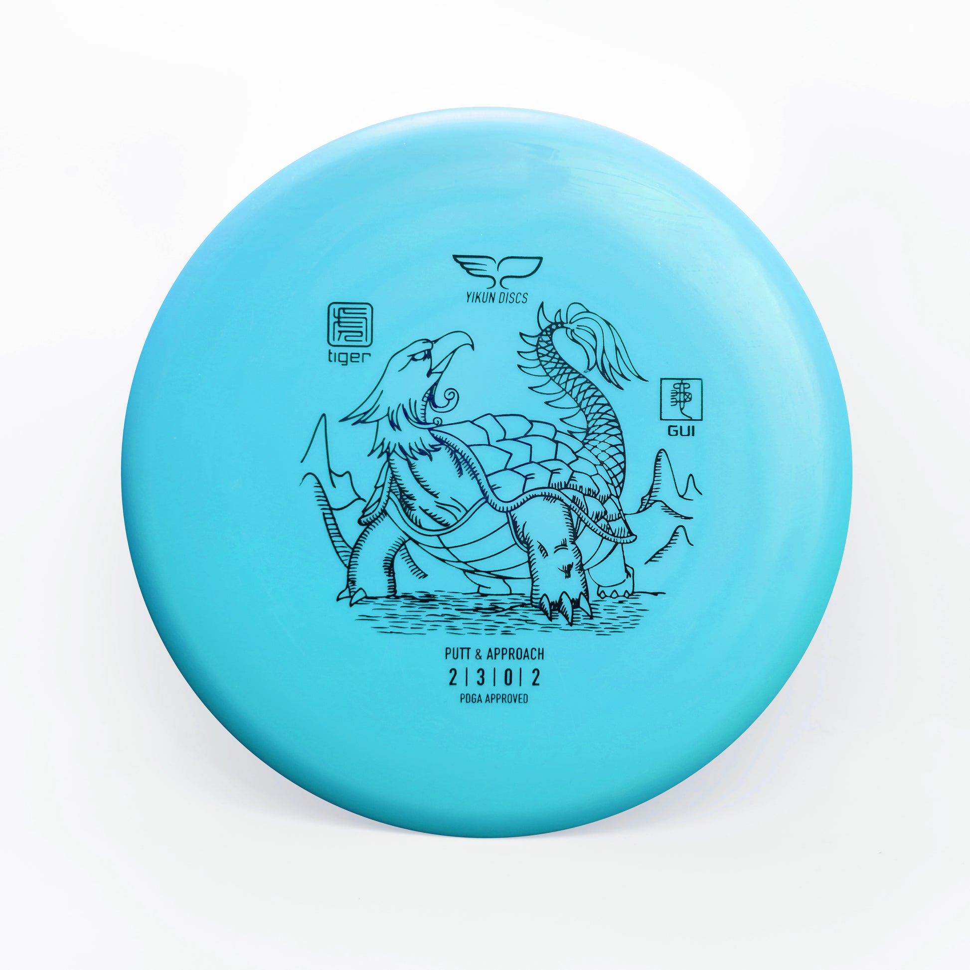 Yikun putter blue tiger Gui